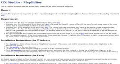Desktop Screenshot of mapeditor.gxstudios.net